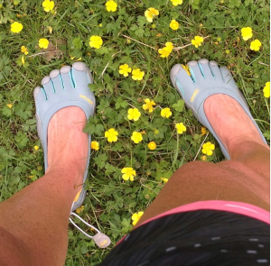 Barefoot in the buttercups