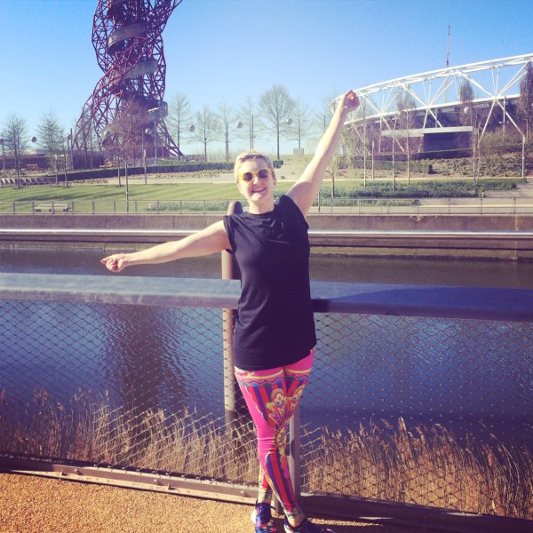 Lorna at Olympic Park