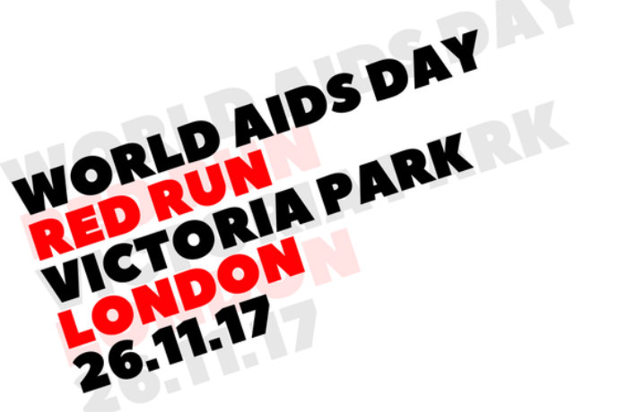 world aids day red run