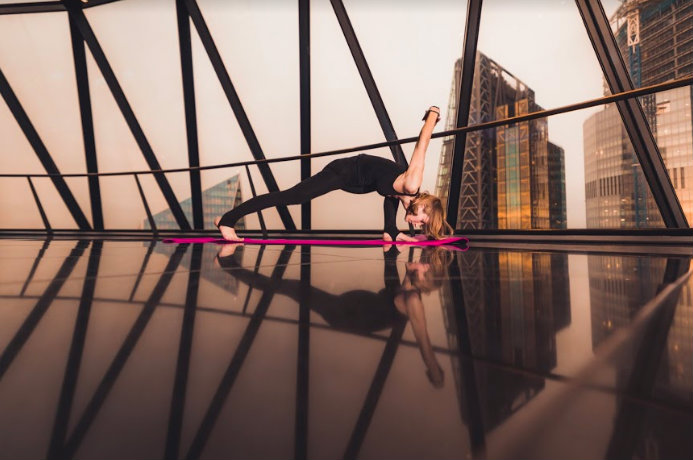 Yogasphere at the Gherkin
